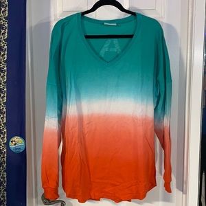 Watermelon dip-dye Maui shirt